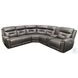 Point Break True Grit Greystone Triple Power Reclining Sectional