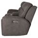 Point Break Telluride Stone Power Reclining Sofa with Power Headrest and Lumbar