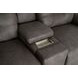 Point Break Telluride Stone Power Reclining Sofa with Power Headrest and Lumbar