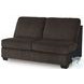 Firescrest Chocolate 3 Piece Modular Sectional with RAF Chaise