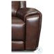 Point Break Fresca Hazelnut Leather Triple Power Reclining Sofa with USB Ports