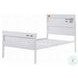 Cargo White Twin Panel Bed