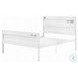 Cargo White Full Panel Bed