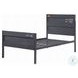 Cargo Gunmetal Twin Panel Bed