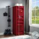 Cargo Red 1 Door Wardrobe