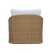 Axel Blue Performance Fabric Upholstered Outdoor Lounge Chair