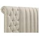 Sonya Ivory King Upholstered Panel Storage Bed