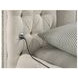 Sonya Ivory King Upholstered Panel Storage Bed