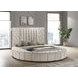 Sonya Ivory Queen Upholstered Panel Storage Bed