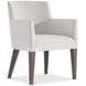 Outline Cream Performance Fabric Arm Chair