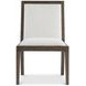 Outline Cream Performance Fabric and Cassel Wooden Frame Side Chair