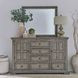 Big Valley Graystone 6 Drawer Dresser with Mirror