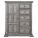 Big Valley Graystone 5 Drawer Chest with Door