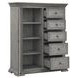 Big Valley Graystone 5 Drawer Chest with Door
