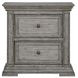 Big Valley Graystone 2 Drawer Nightstand with USB Charging