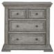 Big Valley Graystone 3 Drawer Bedside Chest with USB Charging