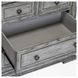 Big Valley Graystone 3 Drawer Bedside Chest with USB Charging