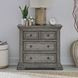 Big Valley Graystone 3 Drawer Bedside Chest with USB Charging