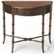 Cherry Skilling Demilune Console Table