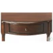 Cherry Skilling Demilune Console Table