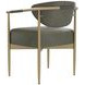 Heloise Ivanhoe Pine Upholstered Dining Arm Chair
