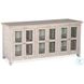 Hearthwood Haven White 70" TV Console