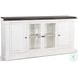 Sagewyn White 81" Media Console