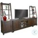 Legacy Loft Dark Brown 74" Media Console