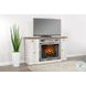 Ember Grace White 72" Media Console with Electric Fireplace