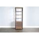 San Diego Antique Brown 2 Door Tall Bookcase