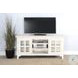 Willow Nest White Beach Pebble 2 Door 62" TV Console