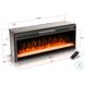 Autumn Echo Black 42" Crystal Fireplace Insert