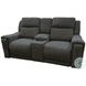 The Boss Rockport Granite Triple Power Reclining Console Loveseat