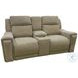 The Boss Telluride Stone Triple Power Reclining Console Loveseat