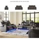 Fyne Dyme Shadow Power Recliner with Adjustable Headrest