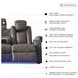 Fyne Dyme Shadow Power Reclining Sofa with Adjustable Headrest