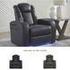 Fyne Dyme Sapphire Power Recliner with Adjustable Headrest