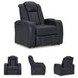 Fyne Dyme Sapphire Power Recliner with Adjustable Headrest