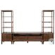 Autumn Echo Dark Brown 64" TV Stand with 2 Storage Drawers
