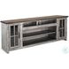 Hillside Hearth Gray 76" Media Console