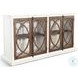 Rustic Refined White 78" Media Console