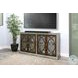 Hillside Hearth Gray 78" Media Console