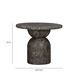 Cynthia Dark Emperador Outdoor Round Side Table