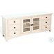 Ember Grace White 62" Media Console