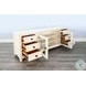 Rustic Refined White 72" Media Console