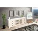 Rustic Refined White 72" Media Console