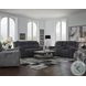 The Boss Rockport Granite Triple Power Reclining Sofa