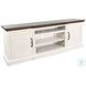 Maple Haze White 72" Media Console with Electric Fireplace