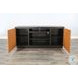 Whimora Black 2 Door 78" Media Cabinet