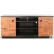 Whimora Black 2 Door 78" Media Cabinet